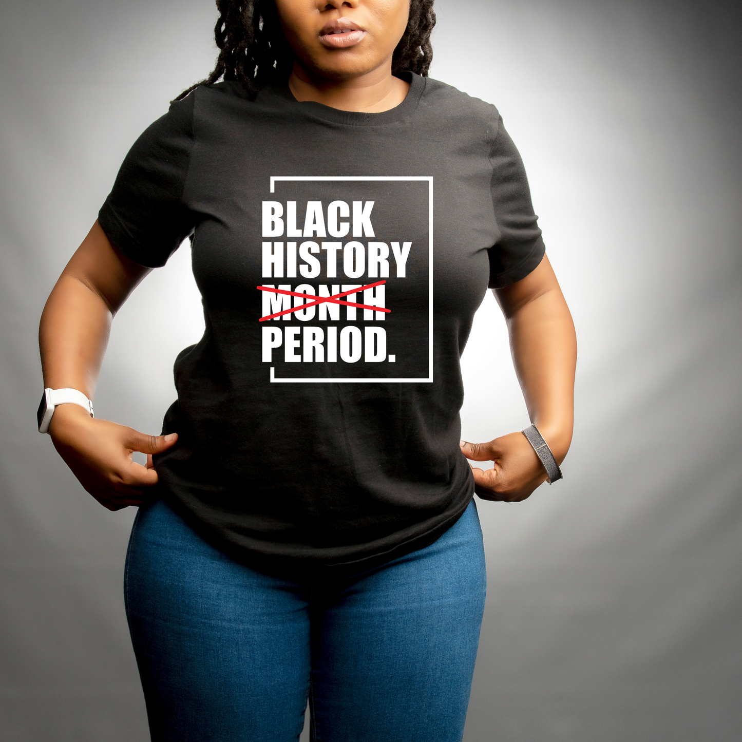 Black History Month Period T-Shirt
