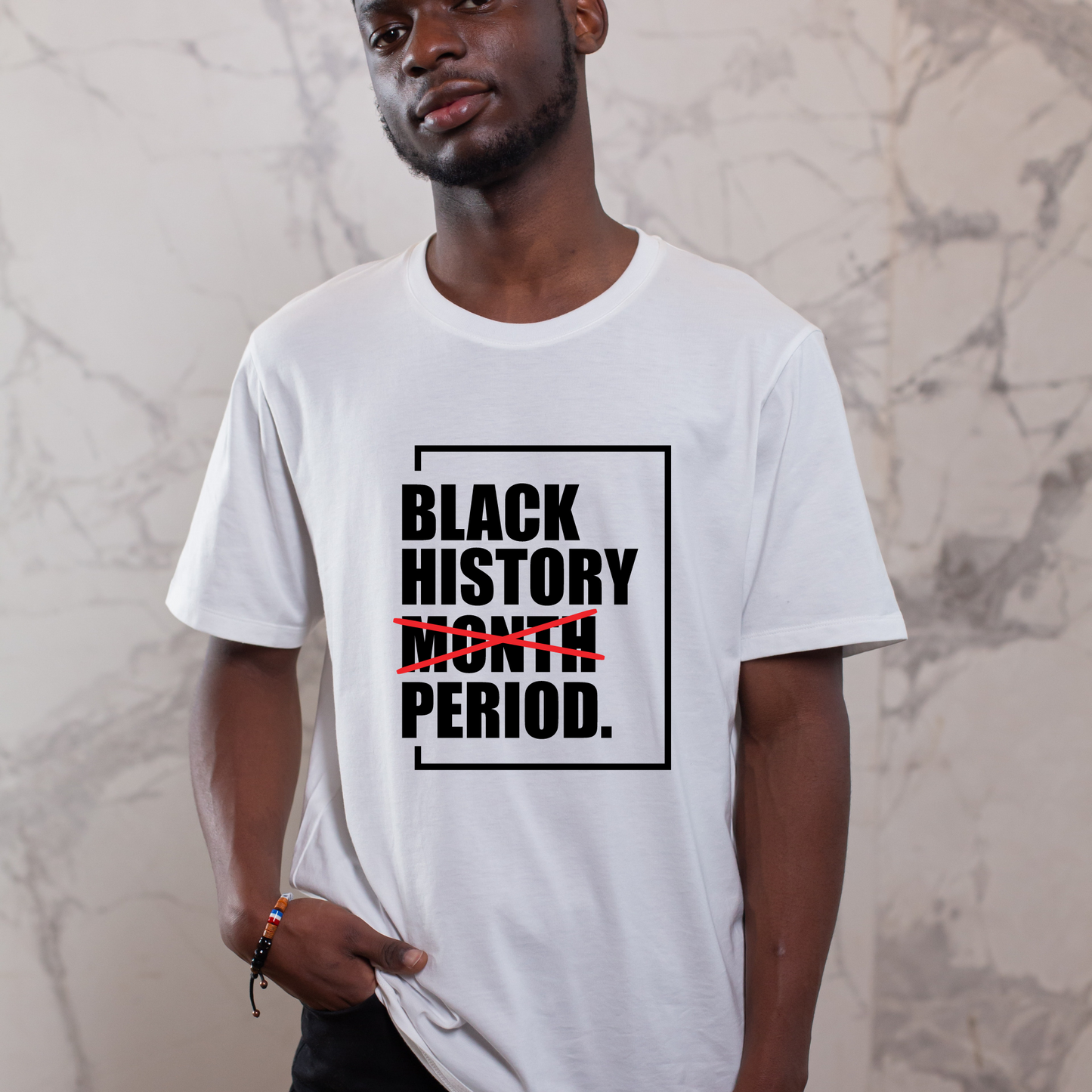 Black History Month Period T-Shirt