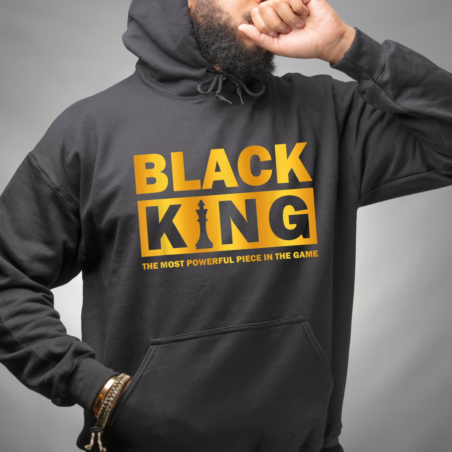 Black King Hoodie