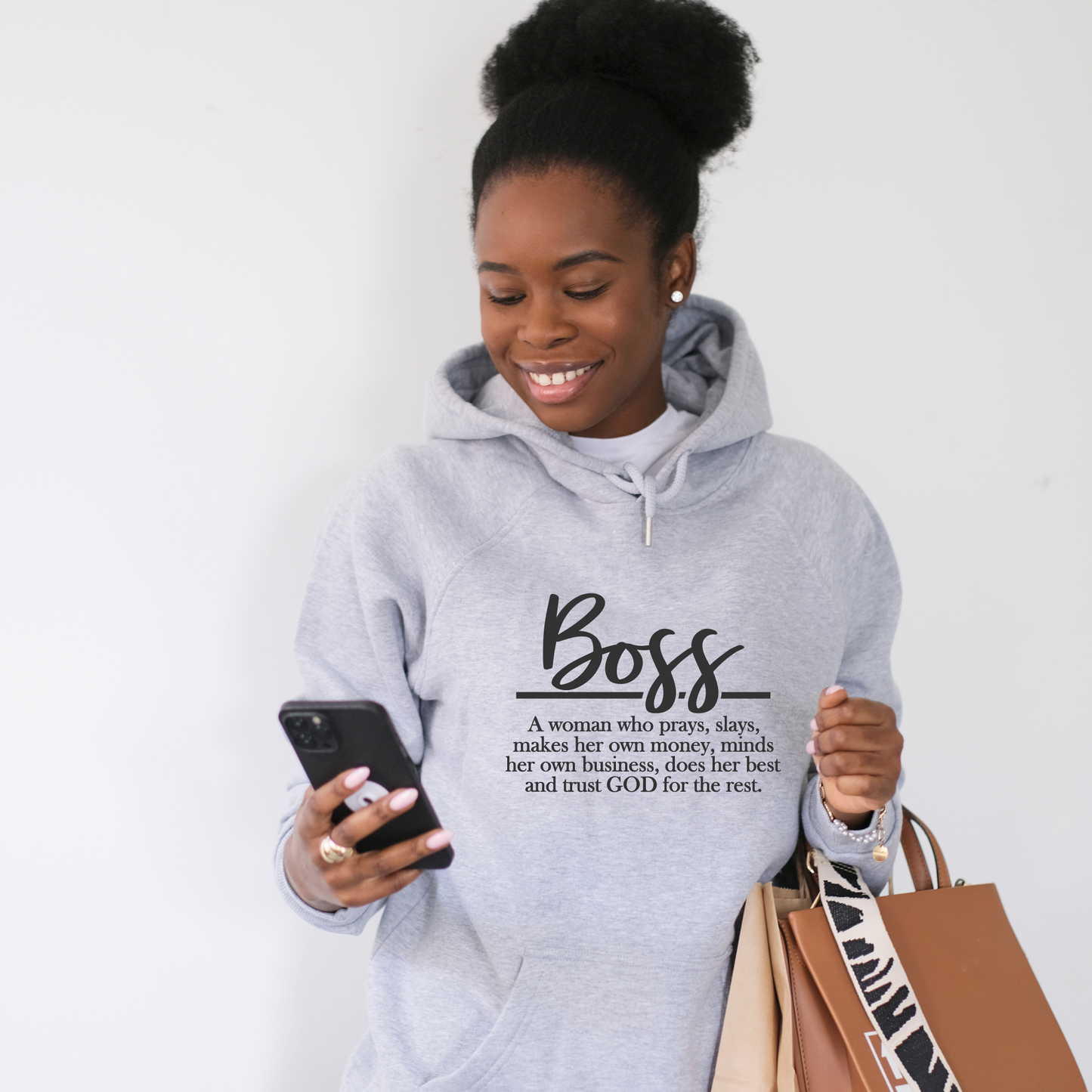 Boss Definition Statement Hoodie
