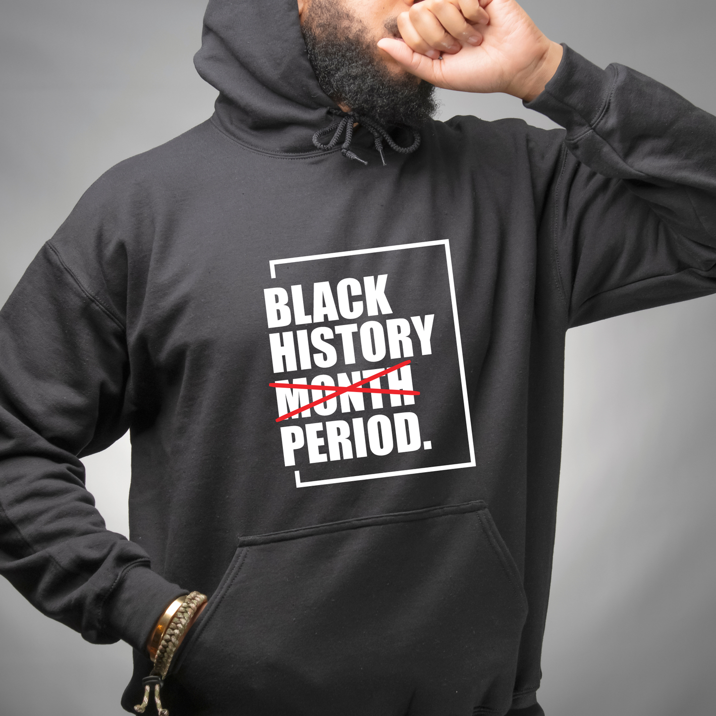 Black History Month Period Hoodie