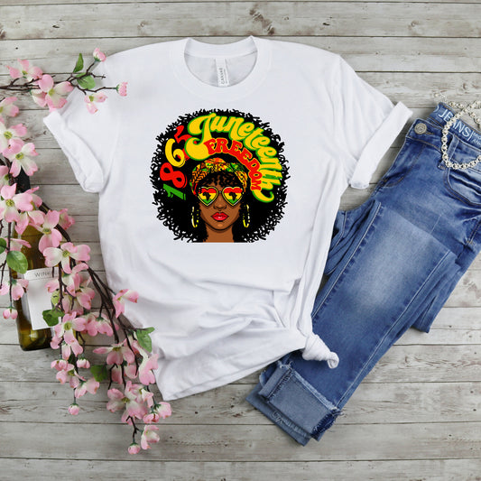Juneteenth Afro Women Shirt